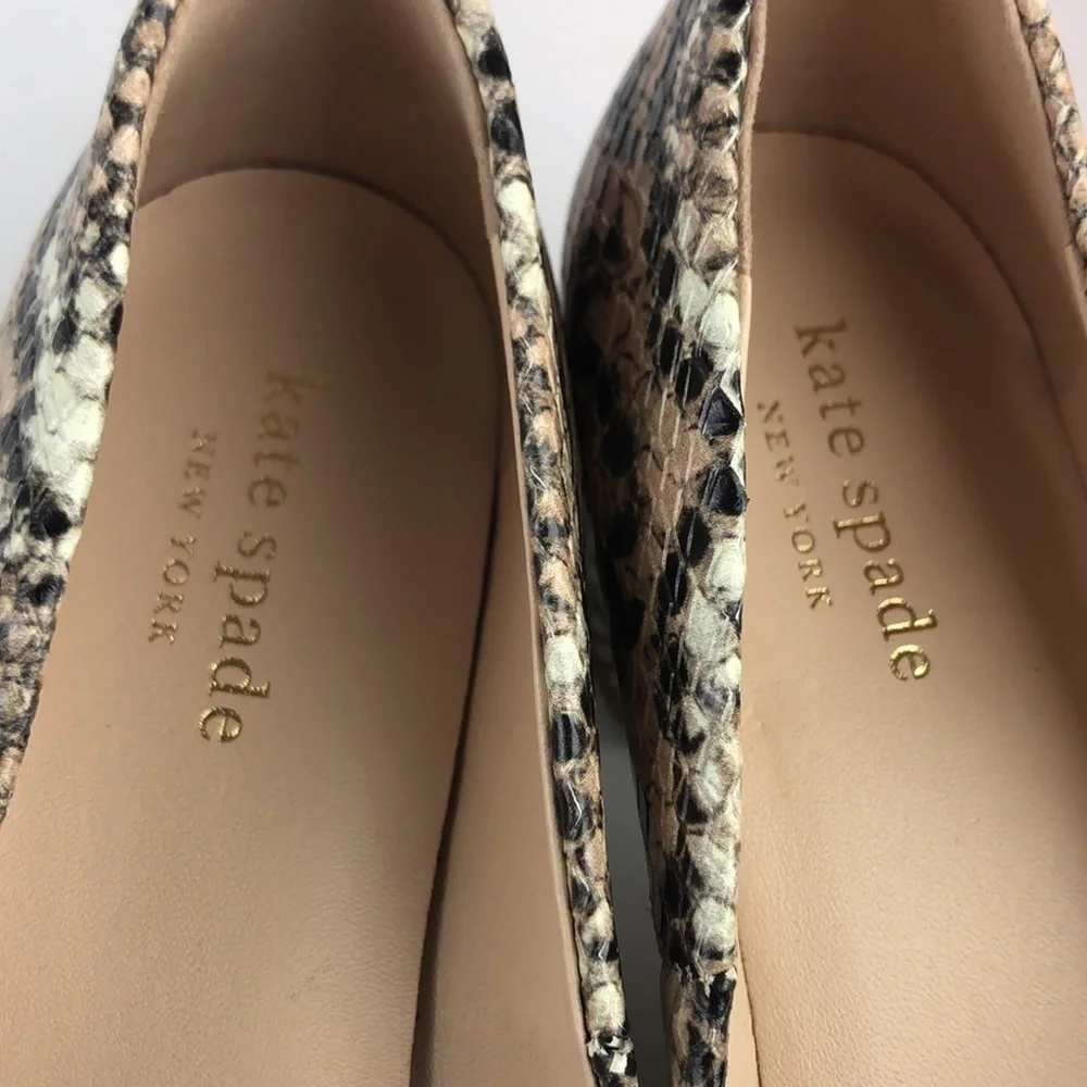 NEW Kate Spade New York Beverly Snake Pump Heels 6